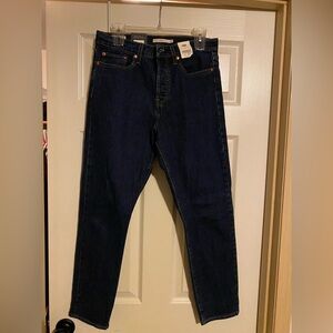 Levi's Wedgie Dark Indigo High Rise Jeans